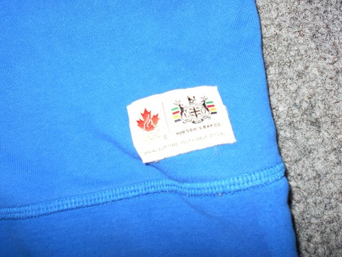 SUDADERA HUDSON BAY CO. CANADÁ OLYMPICS PARA HOMBRE PEQUEÑA AZUL VIBRANTE A1 - Imagen 4 de 4