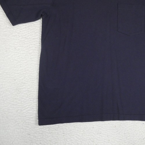Vintage Old Navy T-Shirt Herren Gr. M dunkelblau 100% Baumwolle Tasche T Kurzarm - Bild 2 von 17