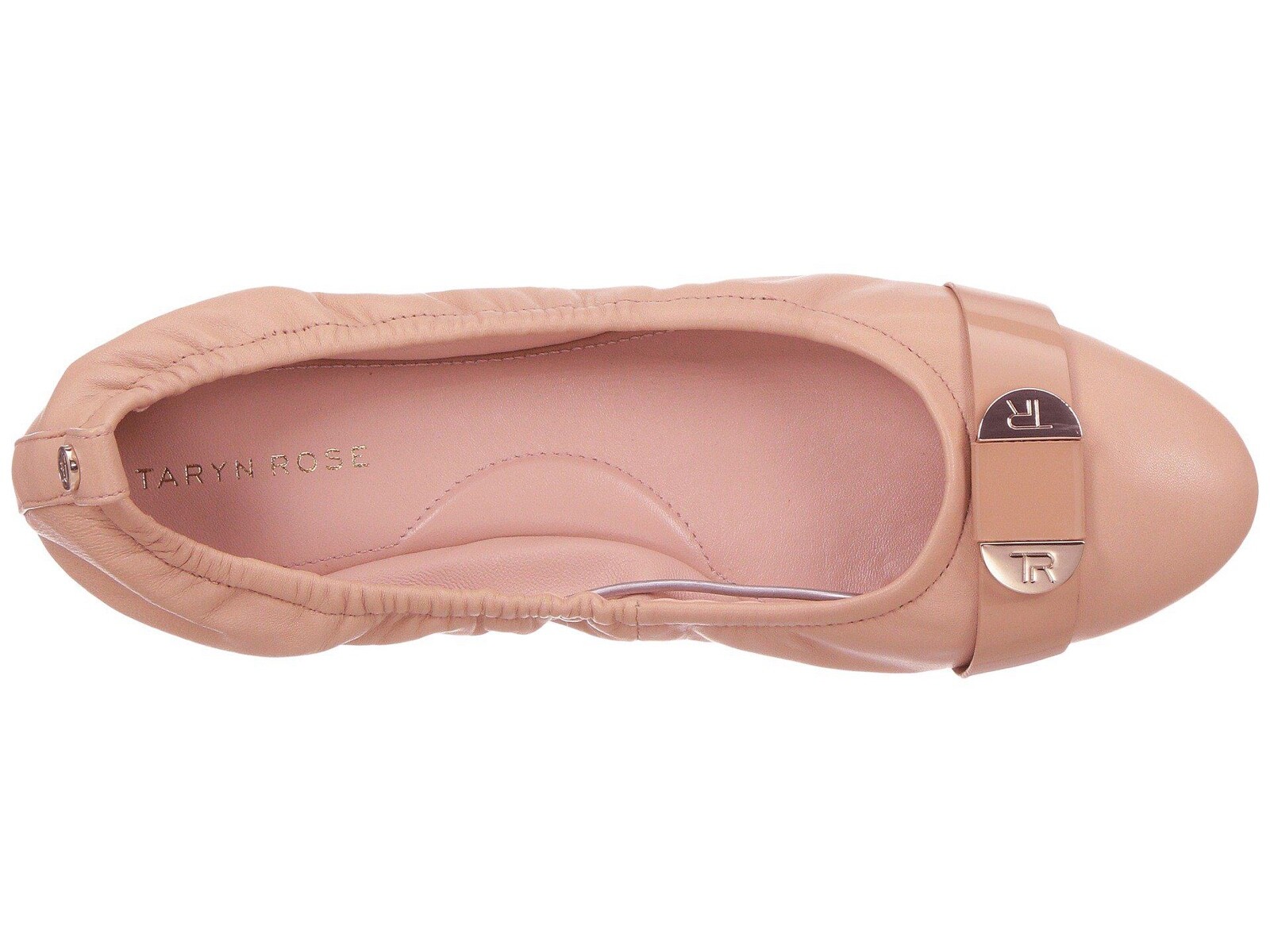 Taryn Abrianan nappa btuttiet flats Nude 7.5M nuovo Taryn Abrianan nappa btuttiet flats Nude 7.5M nuovo