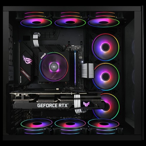 Effortless Cooling: 120mm RGB Case Fan Pack with Anti-Vibration & Remote Control - Afbeelding 9 van 10