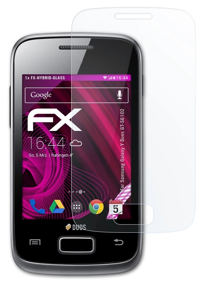 Película Vidrio para Samsung Galaxy Y Duos GT-S6102 9H Armadura protectora - Imagen 3 de 4