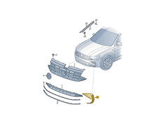 Calandre Volkswagen TIGUAN