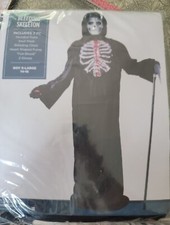 Bleeding Skeleton Halloween Boys Extra Large 14 16 XL Costume Cosplay Heart Pump