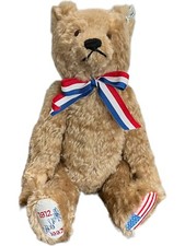Steiff Bear Otto Jointed Mohair Limited Edition Plush 1992 United States USA