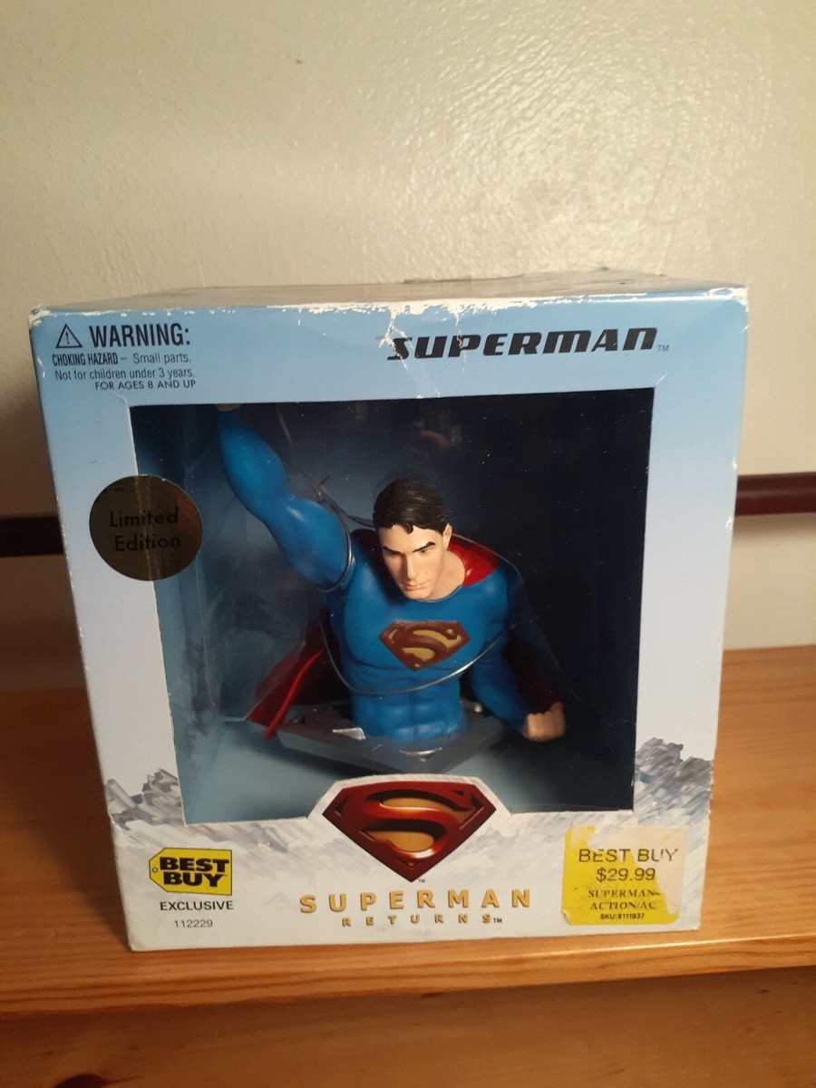 DC DIRECT Superman Returns Best Buy Exclusive Bust Collectible 