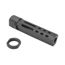 Steel 1/2x28 Linear Compensator for 5.56 .223 .224 Muzzle Brake Muzzle Device