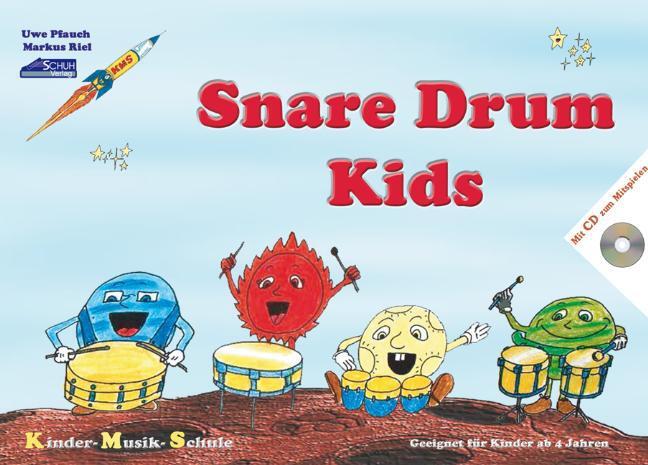 Thumbnail - Snare Drum Kids (mit Begleit-cd) Uwe Pfauch