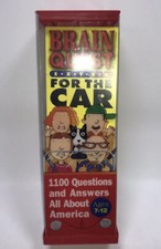 Brain Quest Extra AMERICA Quiz for the Car - Ages 7-12 NEW In Box Travel Game