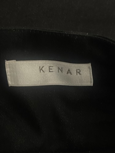 Kenar Skirt Women's Size 6 Black Short Stretch Back Zipper Rayon Blend - Picture 5 of 12