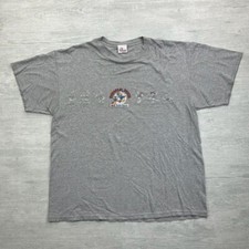 Vintage Donald Duck Shirt Adult XL Gray Disney Mickey Mouse 50th Anniversary