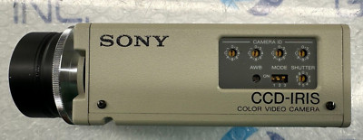 Sony DXC-107 CCD IRIS Color Video Camera | eBay