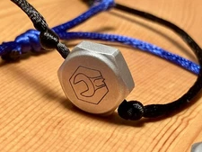 ErrediBi bolt charm Handmade In Italy Bracelet Industrial Design Hexagonal