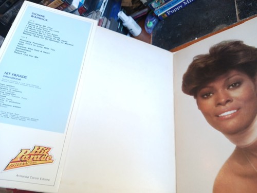 DIONNE WARWICK Hit Parade International 1982 LP ITALY,Nude Cheesecake w/Booklet - Picture 4 of 19