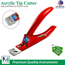 MANICURE TIPS CUTTER ACRYLIC NAIL SCISSORS FALSE NAIL CLIPPER U EDGE NAIL ART US