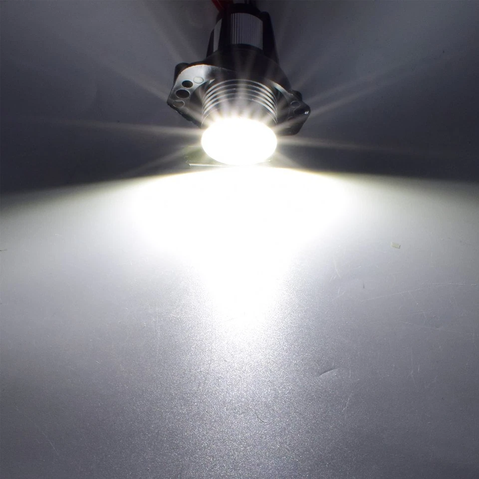 2X LED Angel Eyes Für BMW E90 E91 XENON WEISS Standlicht Für BMW Ringe 6000K - Bild 3 von 4