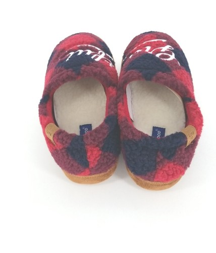 4486 Life Is Good Womens Berber A-Line Grateful Red/Navy Buffalo Slipper 7M US - Picture 7 of 8