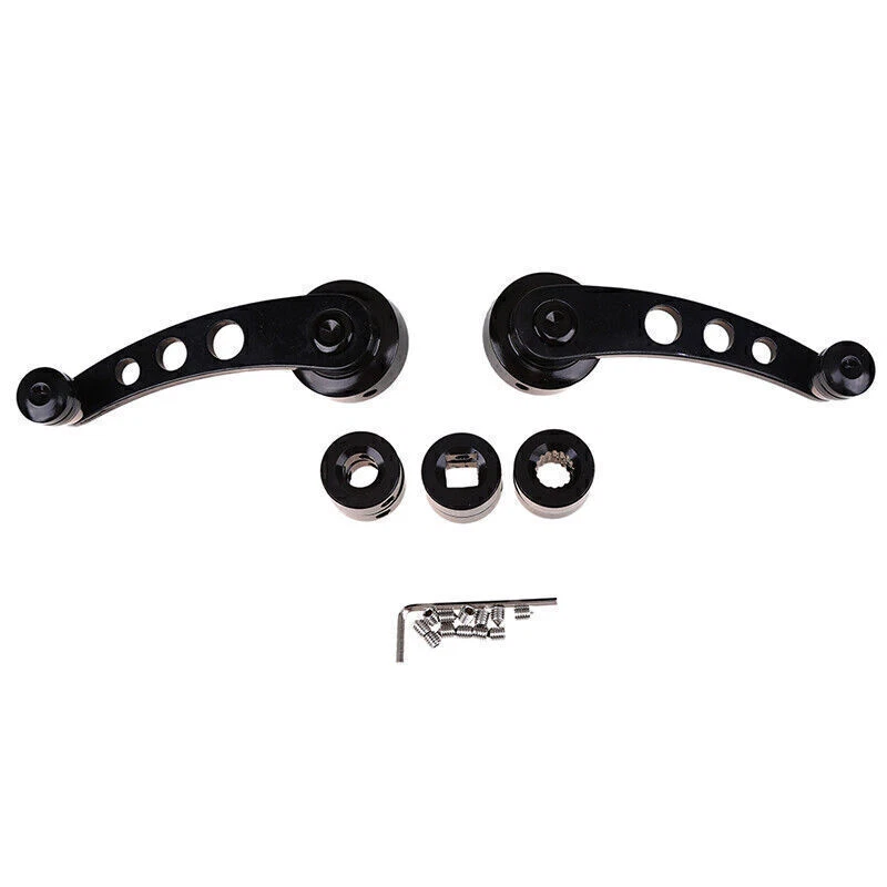 Par Billet Manija Puerta Ventana Manivela Kit Hot Rat Rod Personalizado Muscle Car Universal Foto 4 de 4