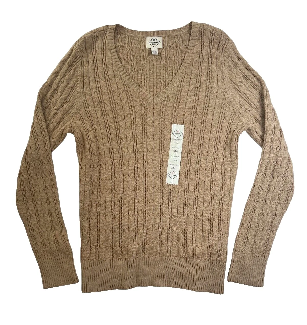 St. John's Bay Cotton Regular Size Sweaters for Women