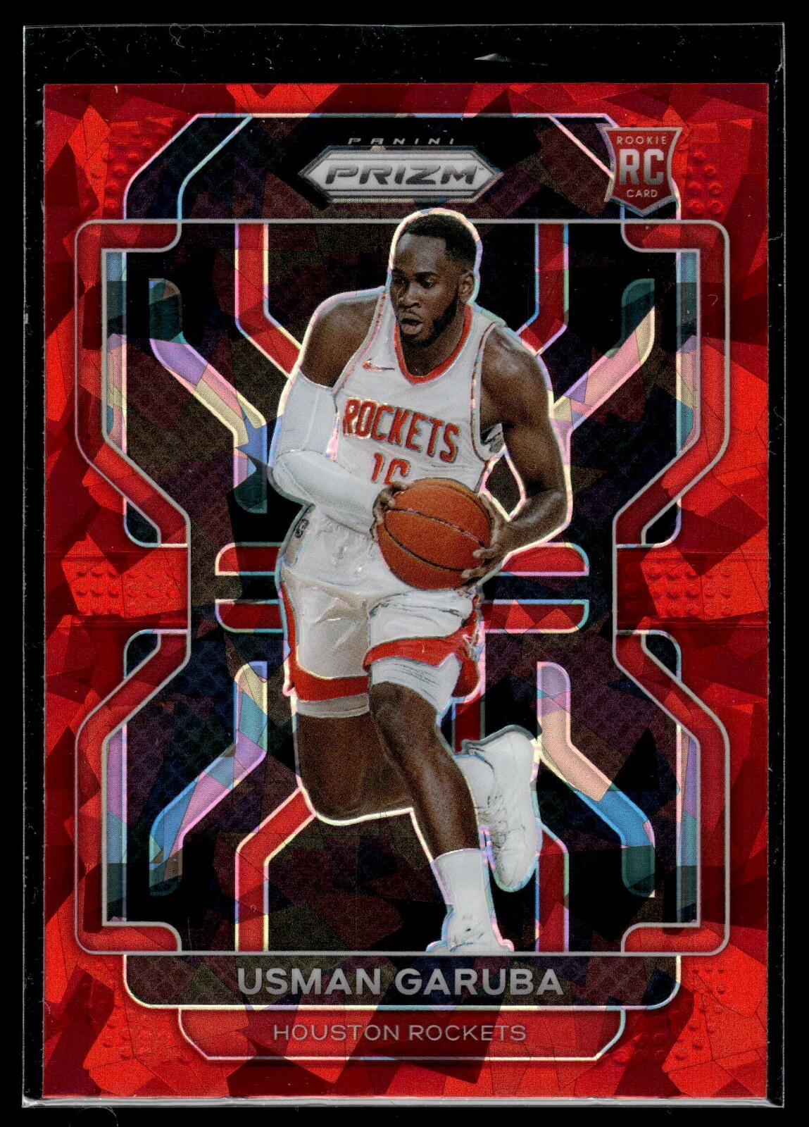 2021 Panini Prizm Red Ice Usman Garuba RC #321