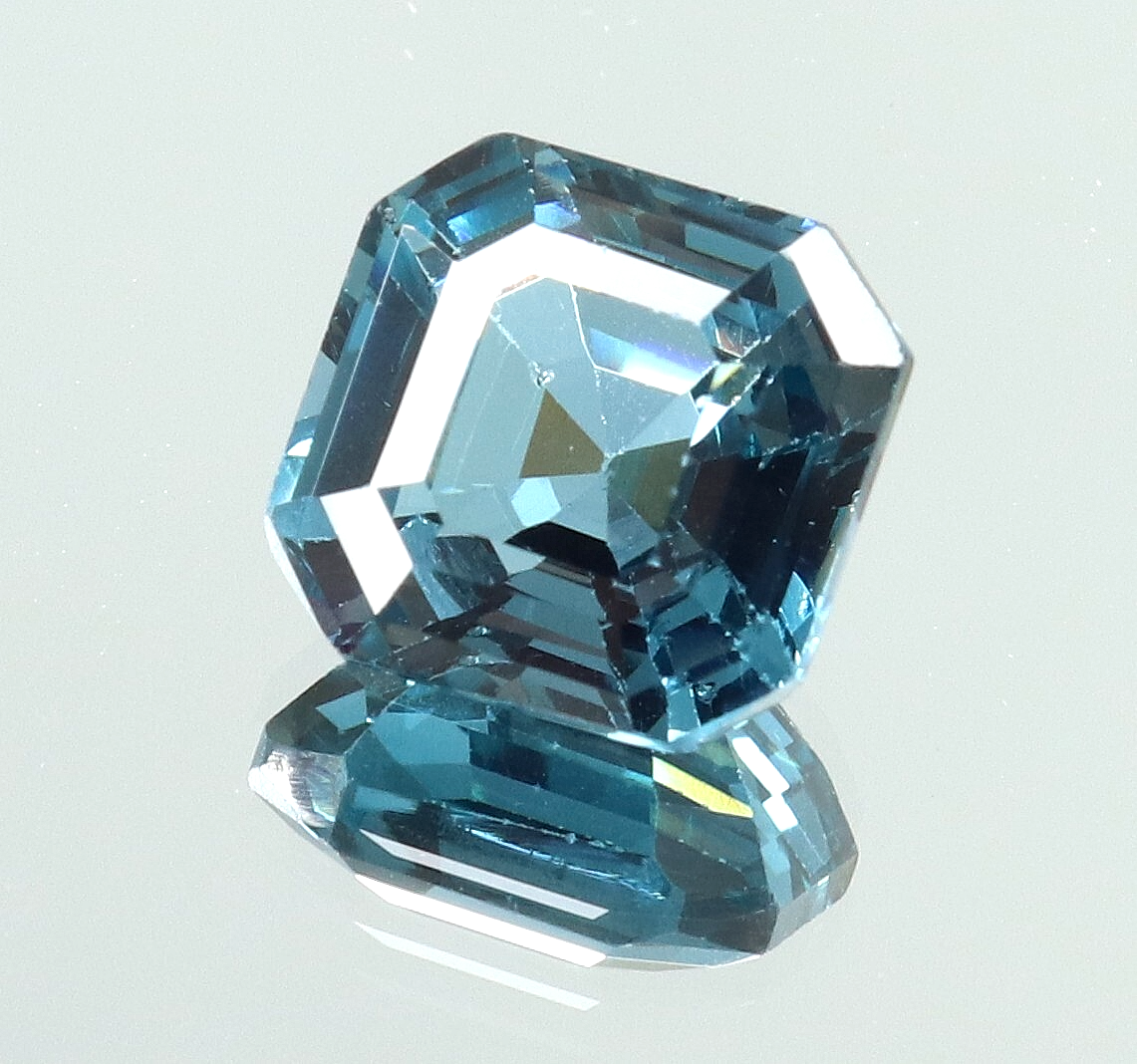 Emerald Cut Extremely Beautiful Blue Aquamarine Loose Gemstone For Sale!  Ct
