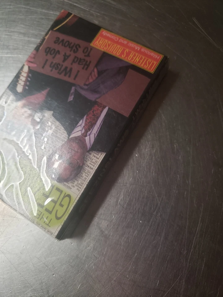 Sealed The Geezinslaws I Wish I Had A Job To Shove Comedy Cassette Single  - Image 4 of 4