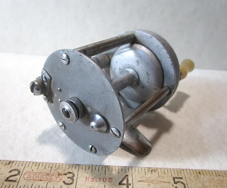 Moulinet De Pêche Vintage Pflueger « Nobby » #1963 – USA, Années 1940