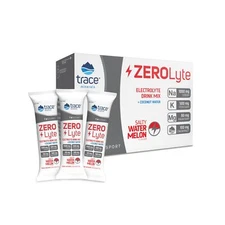 Trace Minerals Salty Watermelon Zerolyte Drink Mix, 30 ct