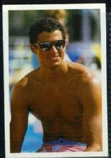Scarce Trade Card of Matt Biondi, Swimming 1986