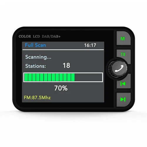 Bluetooth Digital Car DAB Radio FM Transmitter MP3 Player Receiver USB Adapter - Bild 12 von 18