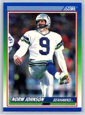 1990 Score #410 Norm Johnson