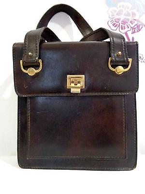 dark tan handbag