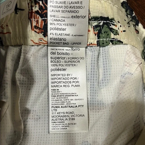 Puma Mens 101 Wild West Golf Shorts Vented Limited Edition GOLF DIGEST XL NWT - Imagen 11 de 12