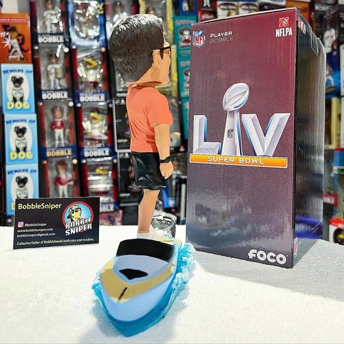 TOM BRADY Tampa Bay Buccaneers "Goat Boat" Super Bowl Celebration NFL Bobblehead - Picture 8 of 11