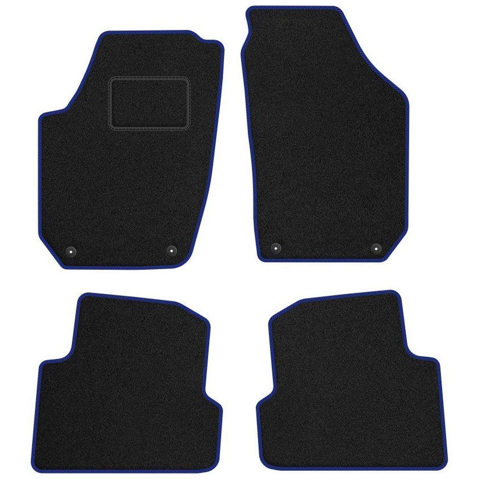 Tapis de sol Seat Cordoba II en velours bleu pour protéger votre voiture en voyage