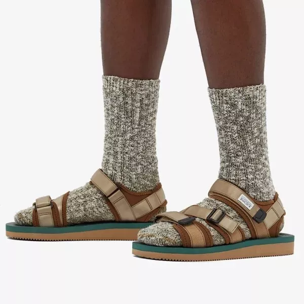 New SUICOKE KISEE-V Khaki Green Size US 12