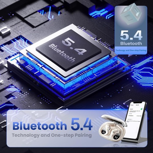 Auriculares Inalámbricos Bluetooth, T15 Auriculares de Oreja Abierta Auriculares Inalámbricos (NUEVOS) - Imagen 11 de 12