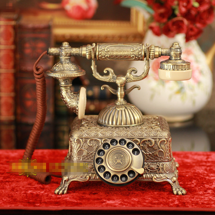 1933 king classic metal retro Antique phone Vintage rotary dial