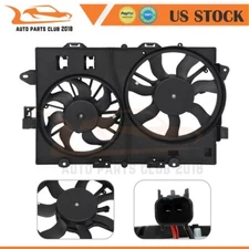 Fit For 2006-2008 Chevrolet Equinox Radiator Condenser Cooling Fan Assembly