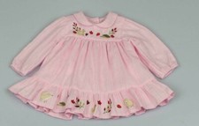 Baby Girl / Toddler Pink Long Sleeved Woodland Dress 