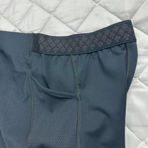 Under Armour HeatGear Men's UA RUSH SmartForm Leggings Black Size L 1370315-001 - Picture 13 of 17