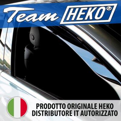 Coppia Deflettori Anteriori Per Toyota Auris 5 Porte (2007-2012) – Antiturbo In Grigio, Montaggio A Incastro, Compatibili Con Antipinch