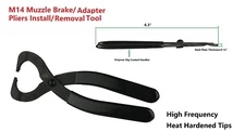 Heat Treated Steel Muzzle Brake Adapter Removal and Installation Pliers Tool