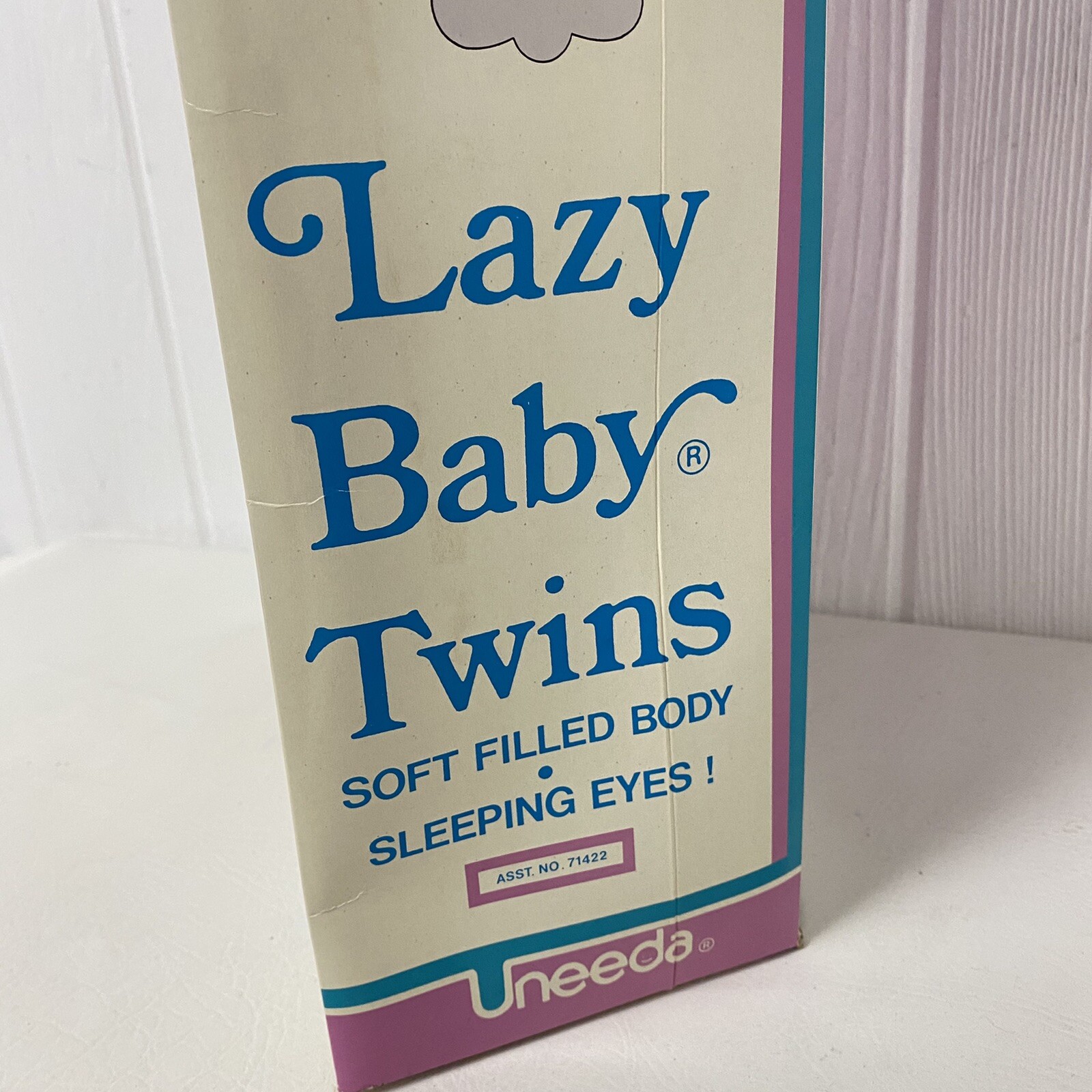 Vintage 90s Uneeda Lazy Baby Twins Soft baby dolls by pacifiers in Box eBay