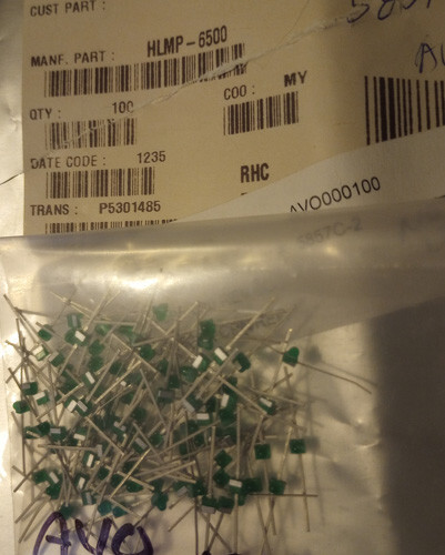 Lot of 96: Avago HLMP-6500-FOO11     FREE Shipping - Picture 1 of 1
