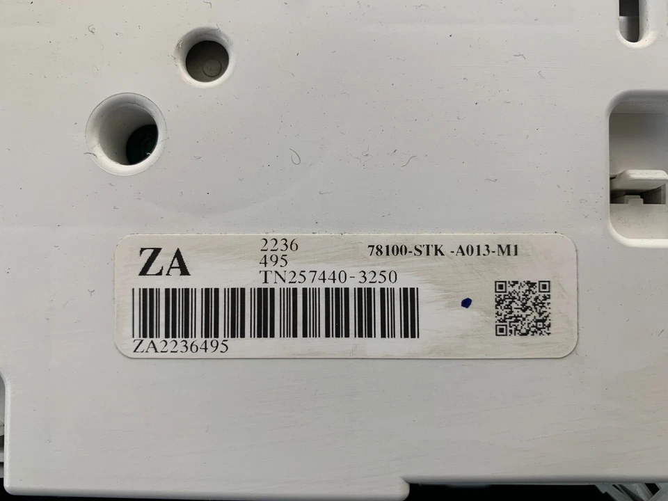 *Cuadro de instrumentos velocímetro medidores de panel de instrumentos Acura RDX 2007 105.449 millas Foto 3 de 3