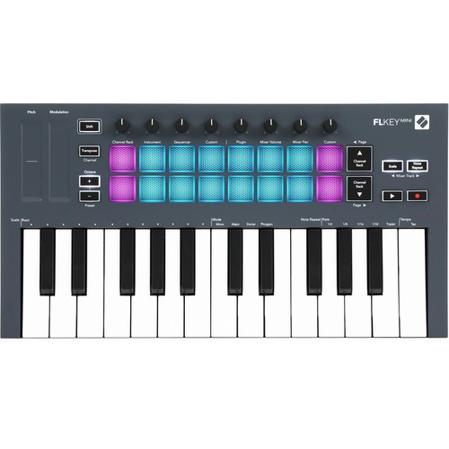 Novation FLkey Mini 25-key Keyboard Controller for FL Studio - Picture 1 of 5