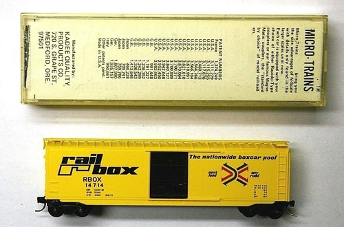 Caja de rieles MTL Micro-Trains 31020 RBOX 14714  | Zustand: New