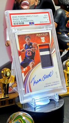 ISAAC OKORO 2020 IMMACULATE COLLECTION RC 11/49 RPA PSA 9 #25 | eBay