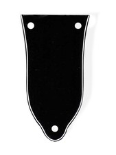 Truss Rod Cover Bell Black Medium 081191BK