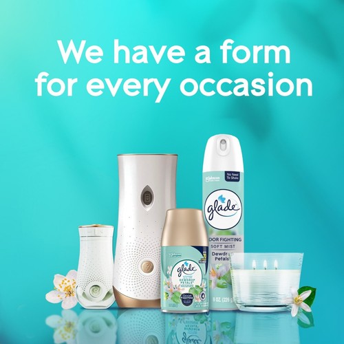 Glade PlugIns Nachfüllpack Lufterfrischer, Tautropfen Blütenblätter, 1,34 oz, 5 Stück - Bild 6 von 10